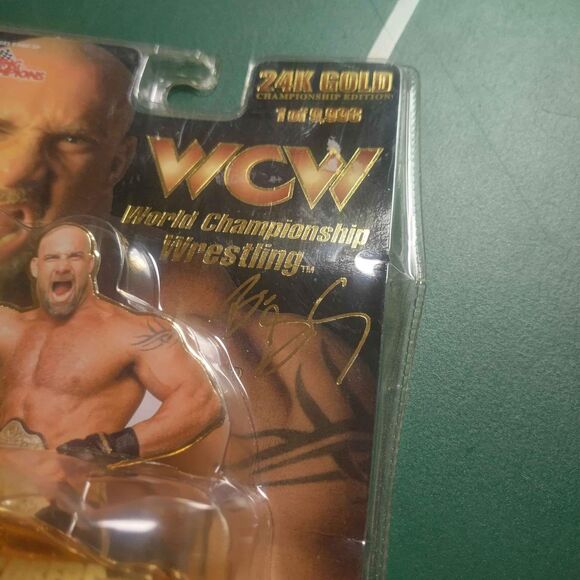 Racing Champions 24K Gold WCW Bill Goldberg - 1 of 9,998 - Picture 7 of 8